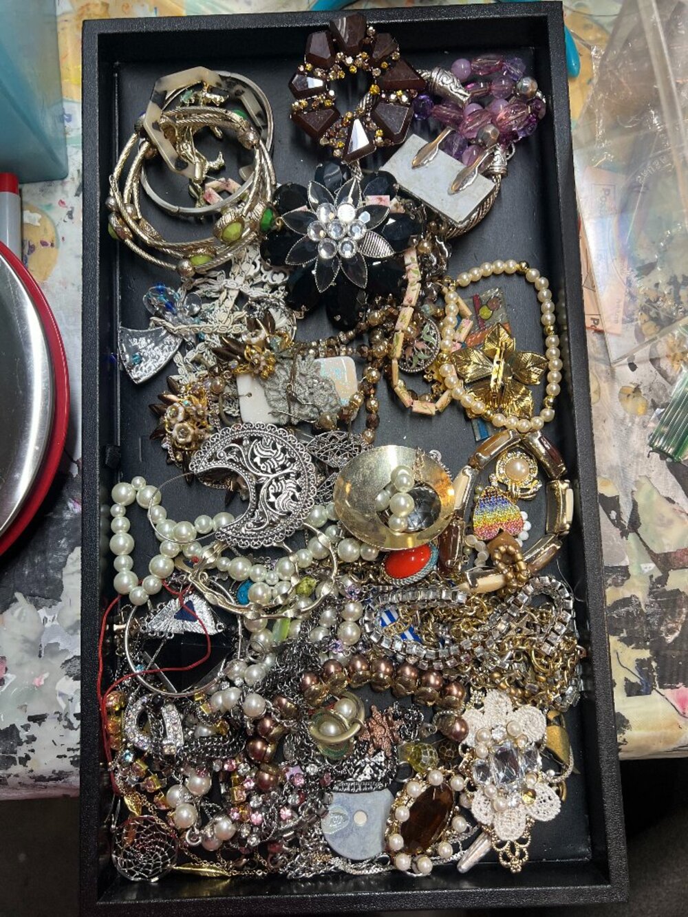 Craft Jewelry Lot HH - 2+ Pounds